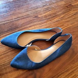 A New Day Blue Jean Flats